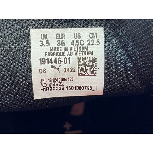 Puma Tazon 6 Fracture FM Youth Size 4.5C Athletic Cross Trainer Sneaker‎ Shoes - Picture 11 of 14